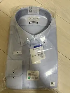 NON IRONMAX ノンアイロンワイシャツ LL ライトブルーサイズ4382