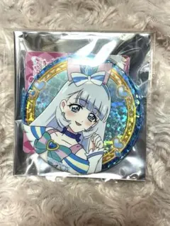 映画名探偵プリキュア ブルジュラ ホログラム缶バッジわんぷり キュアニャミー