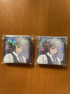 鬼滅の刃モクテルバー　ロト第二弾　冨岡義勇 　グリッター缶バッジ