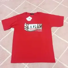 【新品】 小枝　企業コラボ　Tシャツ　男女兼用 Lサイズ レッド