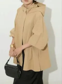 【美品】ジャーナルスタンダードレリューム★撥水マウンテンパーカー★ベージュ