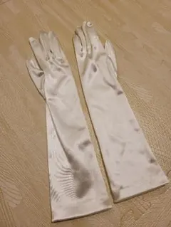 ブライダルグローブ　ロング　肘下