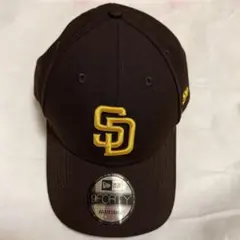 New Era 9FORTY SDロゴブラウンキャップ