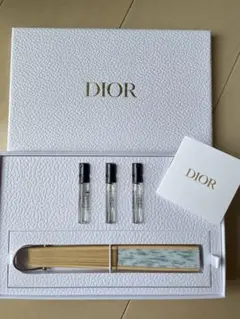 【新品未使用】Dior 扇子＆フレグランス限定セット品 箱無し2400円