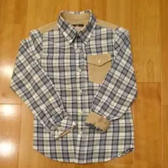 SHIPSキッズチェックシャツ