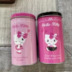 Hello Kitty 空き缶2つセット usj限定