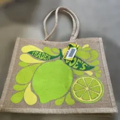 TRADER JOE'S レモンデザイン トートバッグ