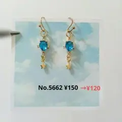 5662 ハンドメイドピアス☆