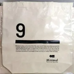 未開封 Minimal ミニマル トートバッグ ノベルティ 9周年
