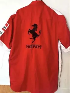 Ferrari フェラーリ　レーシングピットシャツ　marlboro XLサイズのサムネイル