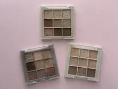 DIKALU アイシャドウパレット 3点セット