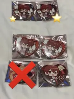 ★となりの坂田 ②歌ってみた祭り ハート 缶バッジ★