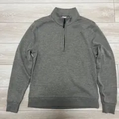 Nike グレー セーター　ハーフジップ　M
