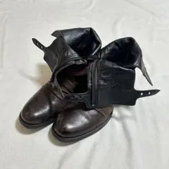 00s design leather 2way boots kmrii