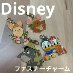 Disney ファスナーチャーム 4つ まとめ売り