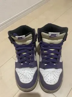 Nike ハイカットスニーカー パープル/ホワイト