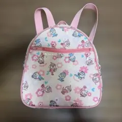 ドキンちゃん コキンちゃん 花柄リュック ピンク