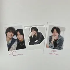King & Prince HEART チェキ風トレカ、ステッカー 永瀬廉