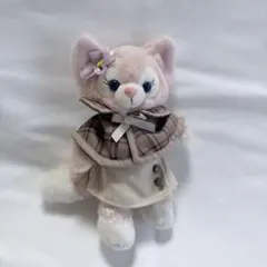 東京ディズニーシー限定 リーナベル ぬいぐるみキーホルダー 探偵 コスチューム