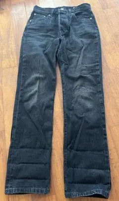Levi's 501 ブラックデニム W25 L30