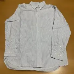 UNIQLO ストライプ長袖シャツ Lサイズ