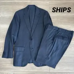 SHIPS スーツ 25年1月購入 ネイビー 卒業式160 男の子150 シャツ 