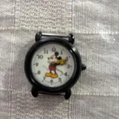 ミッキーマウス 腕時計 黒