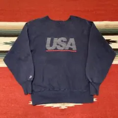 チャンピオン　リバースウィーブ　90s USA製 ネイビー