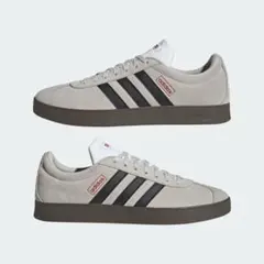 26cm　adidas　スニーカー　グレー　茶　新品未使用　箱付き