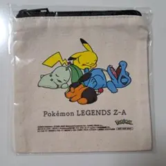 ポケモンレジェンズZA 購入特典　オリジナルポーチ