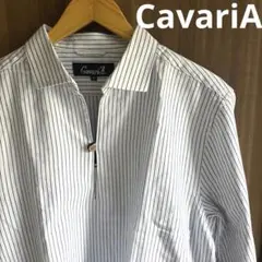 【新品◎】CavariA ストライププルオーバーコットンシャツのサムネイル