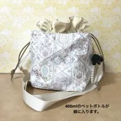 インド刺繍生地のショルダーバッグ　ファッション小物