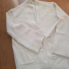 【UNIQLO:C】アイボリー ニットカーディガン