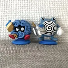 ポケモン　パレットカラーコレクション ブルー　モンジャラ、ニョロゾ　フィギュア