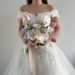 バレリーナブーケ ♡ アーティフィシャルフラワー ウェディング ブーケ