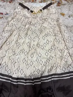 リリーブラウンロングスカート