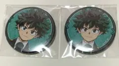 【未使用品】 ヒロアカ マルイ 缶バッジ ▪︎ 緑谷 出久 2点