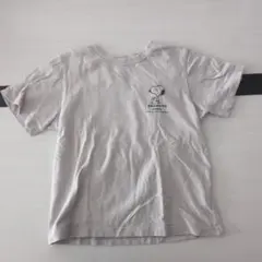 PEANUTS スヌーピー Tシャツ グレージュ系120cm　グローバルワーク