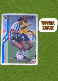 UPPER DECK USA94 ディエゴシメオネ アルゼンチン W杯 日本語版