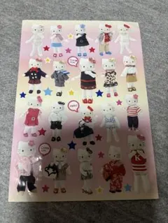ハローキティ ステッカーシール(昭和レトロ)
