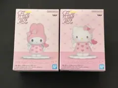 サンリオキャラクターズ　fluffy puffy mine マイメロ　キティ
