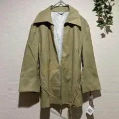 【エミリアン】 7分袖ジャケット 9R グリーン系 訳あり　新品タグ付きのサムネイル