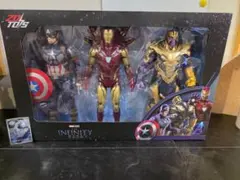ZDTOYS　14インチフィギュアキャプテンアメリカ&アイアンマン&サノス