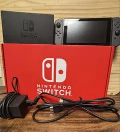 美品】Nintendo Switch グレー 本体 ドック付き おまけ付き - メルカリ