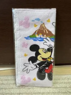 ディズニー ミッキー ミニー タオル ハンカチ　非売品