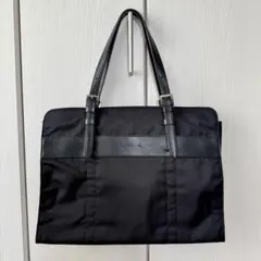 アニエス・ベー　ナイロンビジネスバッグ
