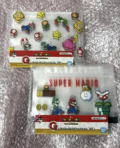 一番くじ スーパーマリオG賞 ジッパーバッグコレクション　2点セット
