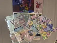 一番くじ 〈リロ＆スティッチ〉 ~のんびりまったりサマー~ F賞G賞H賞＆うちわ