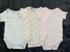 よしこさん専用　95cm 肌着　半袖ロンパース　3枚セット