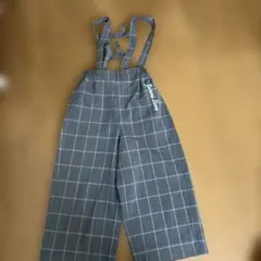 jenni love チェック柄 サスペンダー付きパンツのサムネイル